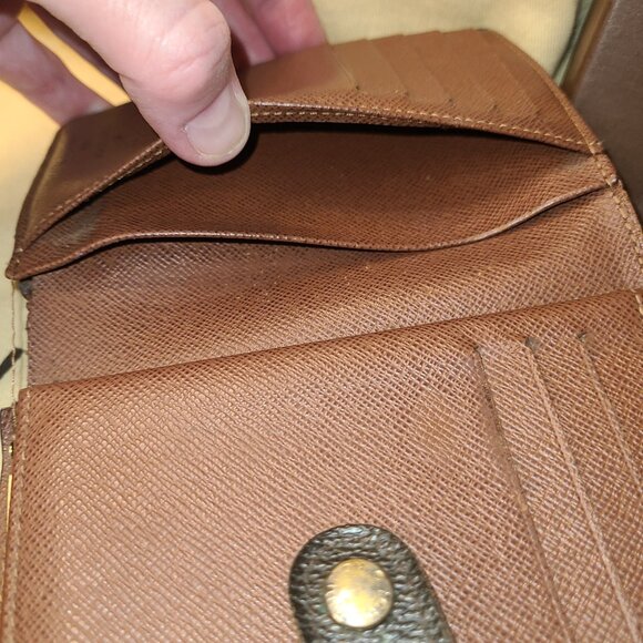 Louis Vuitton Monogram Portefeuille Viennois Kiss Lock Purse Wallet GUC 2009 - Picture 2 of 11